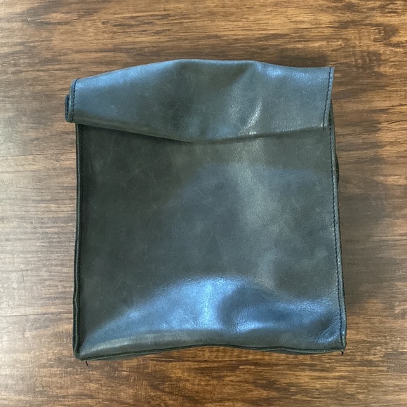 BRANDY MELVILLE Foldover Leather Backpack - Picture 5 of 7